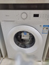 美的（Midea）滚筒洗衣机全自动 8公斤家用超薄 小型租房用 巴氏除菌 MG80V01JPY 以旧换新 补贴 京东自营 实拍图