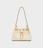 CHARLES&KEITH26夏季新品菱格链条单肩水桶包斜挎包生日礼物送女友CK2-10671894 SOFT PINK浅粉色 M 实拍图