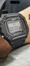 卡西欧（CASIO）卡西欧手表小方块防水数显电子表狂飙安欣同款男女学生运动手表 W-218H-1A 实拍图