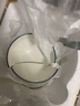 肃匠陶瓷餐具简约盘子碗套装纯白釉下彩餐具套装釉下彩碗碟套装微波炉 金秋(6碗4盘) 10件套 实拍图