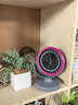 驰族[零噪音空调扇]桌面小风扇小型家用静音办公室桌usb充电风扇长续航学生宿舍床夹式便携空气循环扇 【深紫色丨桌面款】台式|壁挂|悬吊360°自动摇头 秒降16°|静音无声0噪音|100挡空调冷风 实拍图