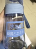 优之(UZSPACE)塑料水杯儿童男女学生便携大容量夏天户外健身运动水壶直饮杯带提绳弹盖太空杯650ml YZ5029B蓝 实拍图