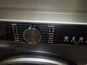 海尔滚筒洗衣机全自动10KG 直驱变频  超薄 精华洗2.0 智投 商场同款 20年防生锈 XQG100-BD38A1 实拍图