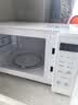 美的（Midea）变频小清新微波炉 液晶屏幕 磨砂面板 小型20L家用 PM2002 纯白 实拍图
