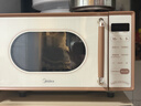 美的（Midea）小滋味微波炉烤箱一体机小型家用微波炉光波加热一级能效平板变频复古美拉德风C1G2 实拍图