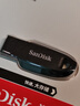 闪迪（SanDisk）128GB USB3.2 U盘 CZ550黑色 读速100MB/s 安全加密 数据恢复 学习办公电脑车载 高速大容量优盘 实拍图