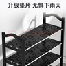 安尔雅鞋架门口多层简易鞋柜客厅宿舍出租房收纳架子加粗 四层 实拍图