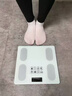 米家APP体脂秤体重秤电子秤家用称重计减肥专用智能精准充电健康秤电子称体脂称 【爆款】米家APP体脂秤-电池 实拍图