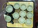 京东京造 茶具整套 功夫茶具陶瓷套装茶壶茶杯茶盘【黑陶提梁壶】 12件套  实拍图
