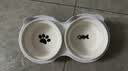 licheers猫碗陶瓷猫粮双碗斜口不黑下巴宠物幼猫咪吃饭食盆喝水喂食一体 实拍图