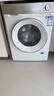 西门子（SIEMENS）【108A升级】小晶钻优享 10KG大容量全自动滚筒洗衣机 隐奢面板 智能除渍 羽绒服洗WG52H1U00W 实拍图