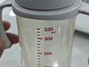 贝亲（Pigeon）自然成长翻盖直饮吸管 大童奶瓶330ml 经典款 18月+  AA278 实拍图