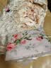 富安娜床上四件套纯棉100%全棉床品 单双人格子床单被套 203×229cm 阳光 实拍图