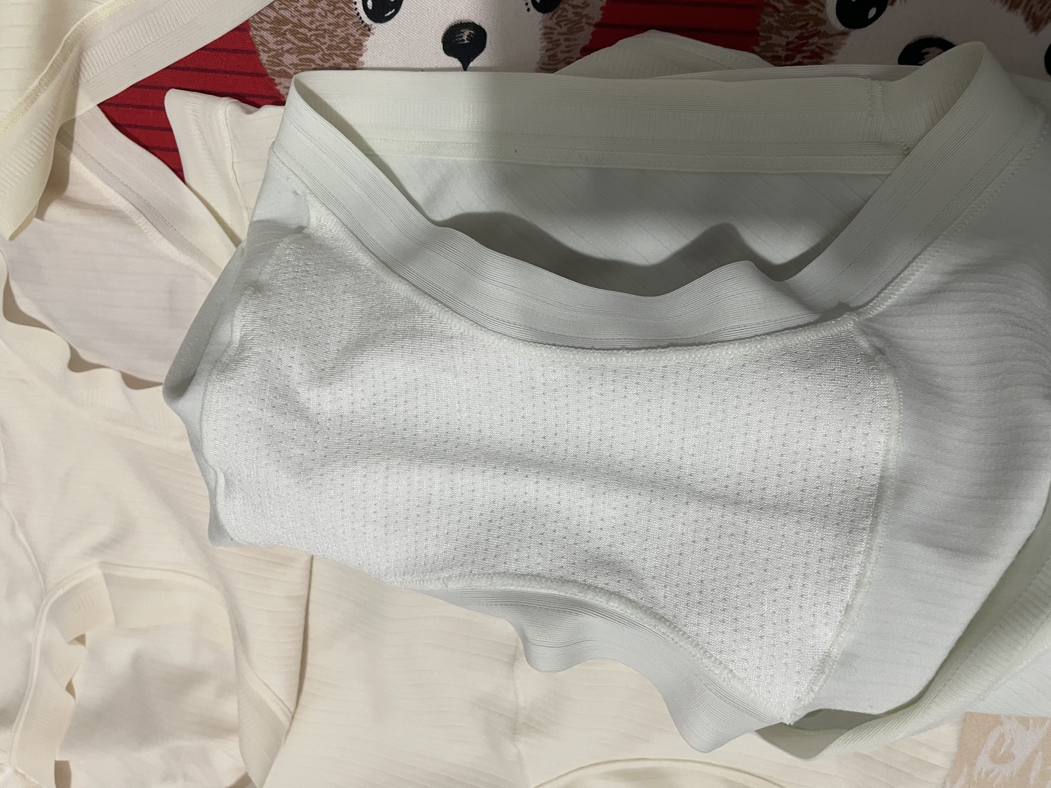 有棵树女士内裤女10A抗菌桑蚕丝加长裆中高腰收腹无痕透气高弹包臀短裤 实拍图