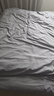 京东京造 悦柔床单单件 120g加厚耐用 A类磨毛床罩 180x230cm 科技灰 实拍图