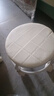 【京喜甄选】椅子万向轮美缝凳子带轮旋转擦地矮凳美甲修脚凳滑轮 儿童凳-米白色款 实拍图