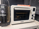 海氏（Hauswirt）C40四代电烤箱家用专业烘焙多功能发酵一体机空气炸背部风机热风循环四面搪瓷内胆 米白色 40L 实拍图