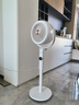 美的（Midea）【净化驱蚊】空气循环扇 直流变频电风扇 大风力落地扇 家用桌面3D摇头 卧室轻音一级能效GDJ24DXS 实拍图