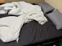 京东京造大白枕 [一对] + 小京研枕套 [一对] 100%健康原生纤维A类双人枕 实拍图