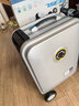 爱尔威（Airwheel）电动行李箱可骑行智能拉杆登机箱可坐可代步20英寸SL豪华版一银 实拍图