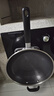 炊大皇炒锅有钛0氟不粘锅316L不锈钢不粘平底炒锅34cm 实拍图