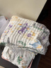 全棉时代婴儿抱被纯棉新生儿包被抗菌防蚊纱布包巾盖毯海滨假日90cm×90cm 实拍图