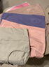 雅鹿4条装高腰内裤女士纯色棉抗菌大码胖mm收腹提臀女式短裤头夏 肤色+紫色+高贵灰+桃粉 4条 XL 【130-140斤】 实拍图