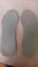 2双装 超薄乳胶鞋垫男吸汗防臭透气夏季鞋垫女超软防痛光脚防滑 2双装-灰白色 4344码 实拍图