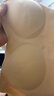 莫代尔2件运动内衣女文胸薄款粉底液无痕背心无钢圈美背跑步大码胸罩L 实拍图