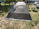 牧高笛（MOBIGARDEN）零动155自动帐篷 户外露营防晒大门厅帐篷黑胶 NX24561044 大象灰 实拍图