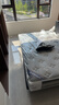 法莎蒂（悬浮C2166）2026新款无床头悬浮床意式极简皮床主卧无靠背床架 单床+黑金竹炭床垫+单柜 (旗舰版20cm排骨架)1.8*2m悬浮 实拍图