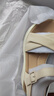 百丽（Belle）宽条带休闲凉鞋女商场同款真皮厚底凉鞋D6N2DBL5 米白 38 (240mm) 实拍图