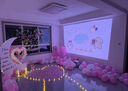 智汇求婚布置室内室外520表白礼物生日场景布置高级简约酒店仪式感 【余生与你】飘带气球+挂布灯款 浪漫告白氛围感装饰品道具卧室套装布置 实拍图