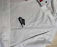 耐克(NIKE)春夏男短袖T恤 纯棉 运动休闲 经典简约 AR4999-101 白色M 实拍图