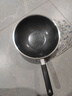 炊大皇炒锅有钛0氟不粘锅316L不锈钢不粘平底炒锅32cm 实拍图