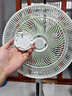 美的（Midea）【幸运草安睡1S】一级能效直流变频声控电风扇家用遥控卧室静音落地扇台式桌面抗菌大风力转页扇 实拍图