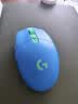 罗技（G）G304 LIGHTSPEED无线鼠标 游戏鼠标 轻质便携 鼠标宏 绝地求生FPS英雄联盟吃鸡 生日礼物 蓝色 实拍图