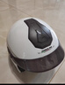 JHLONG URBANSTYLE HELMET头盔电动车四季通用镀银防雨镜片新国标3c认证电瓶车夏季安全帽 3c认证A类【灰色小蜜蜂】镀银防雨镜 均码【头围54-62】 实拍图
