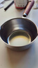 泼油小锅厨房不锈钢热油神器家用烧油炝油淋油浇油迷你小油锅 升级加厚款100g 7cm 300ml 实拍图