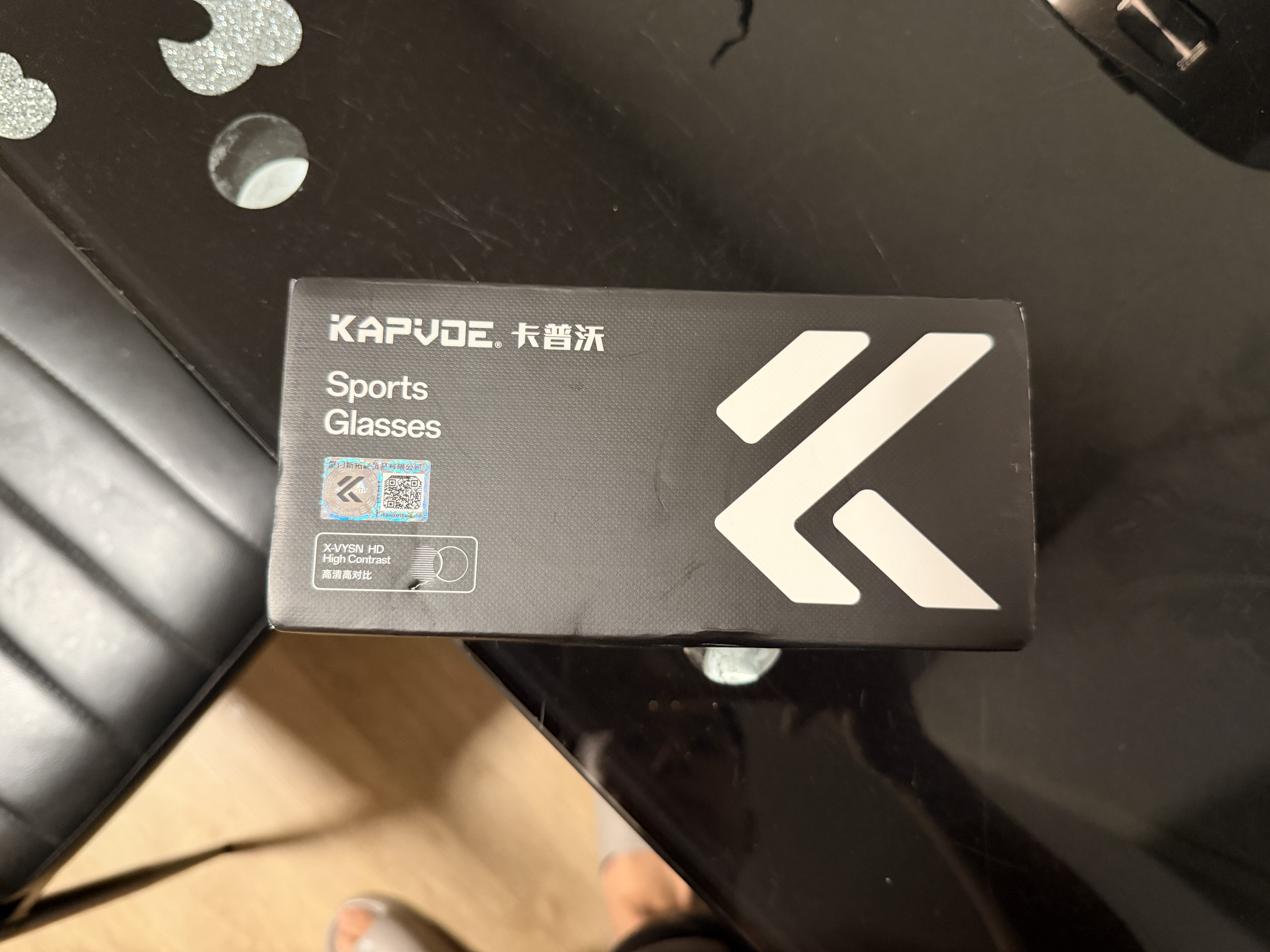 卡普沃（KAPVOE）雷达炫彩登山护目镜户外徒步防风眼镜登雪山偏光墨镜男女通用 实拍图