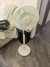 美的（Midea）【幸运草安睡1S】一级能效直流变频声控电风扇家用遥控卧室静音落地扇台式桌面抗菌大风力转页扇 实拍图