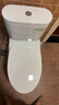 TOTO马桶CW802智洁无棱内壁直冲极漩冲洗冲落式节水坐便器(04-B) CW802EB【爆款直冲智洁全包款】 305mm (适用坑距300-395) 实拍图