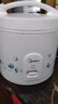 美的（Midea） 微压电饭煲 精铸发热盘大容量简单易控 黑晶内胆家用迷你小电饭锅 1-2-3-5-8人家用商用年货好物 5升款 5L 2-8人用 实拍图