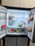 美的冰箱双开门四开门一级能效双变频十字对开门家用电冰箱双循环风冷无霜大容量480wifi智控/531/501 【一级能效】480L-480WSPZM(E) 实拍图