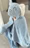 taoqibaby宝宝浴巾儿童带帽斗篷浴袍新生儿超软吸水浴巾洗澡连帽包巾速干 实拍图