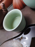 祥业 汝瓷开片可养汝窑茶杯茶具套装功夫品茗杯普洱品杯汝瓷主人单杯 平和杯 实拍图
