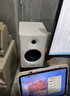 漫步者（EDIFIER）MR4 有源监听2.0音箱 高保真HIFI音质 多媒体电脑电视音响 桌面音响 白色 实拍图