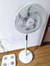美的（Midea）【闪拆系列】一键闪电拆装直流变频家用语音电风扇一级能效轻音落地扇大风力卧室立式电扇SDJ30BC 实拍图