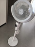 艾美特（AIRMATE）【小暴风PRO】空气循环扇家用大风力摇头电风扇卧室安静轻音小风扇桌面台式节能落地扇电扇 X231 实拍图
