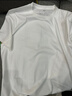 京东京造50支液氨抗皱男士t恤男短袖男款纯棉打底衫内搭春季衣服 白色 L 实拍图